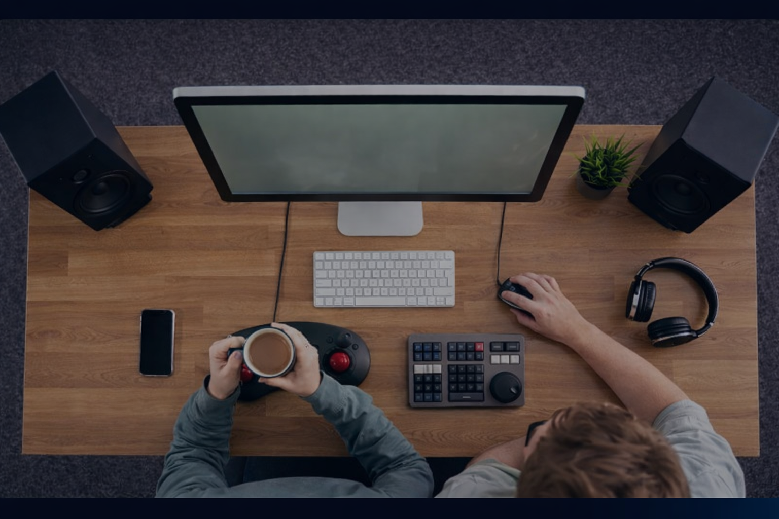 Professioneller Arbeitsplatz